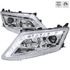 Spec-D Tuning 10-12 Ford Fusion Projector Headlights Chrome Housing LHP-FUS10-TM